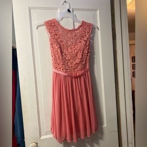 Cute Coral Church Dress